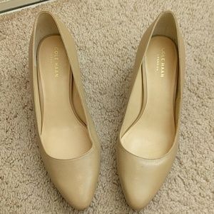 Cole haan Nude low heels